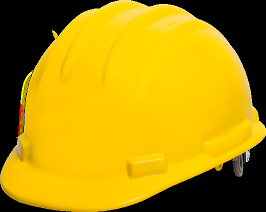 Ironwear Full-Brim Reversible-Donning Hard Hat with Ratchet Suspension